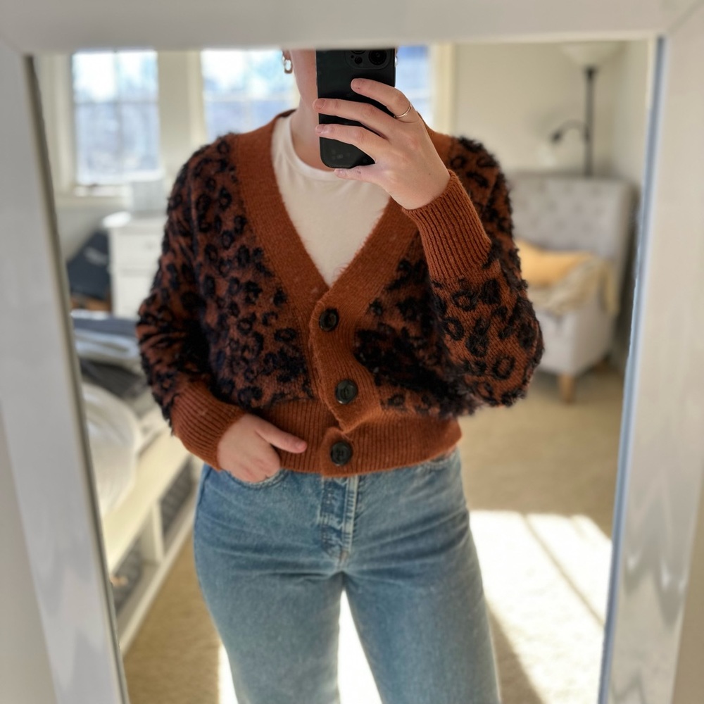 Leopard Print Sweater